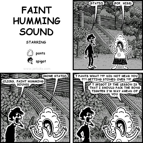 faint humming sound
