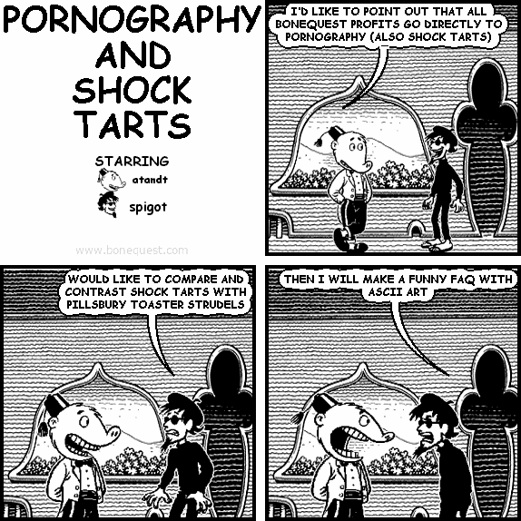 pornography and shock tarts