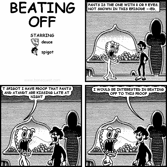beating off