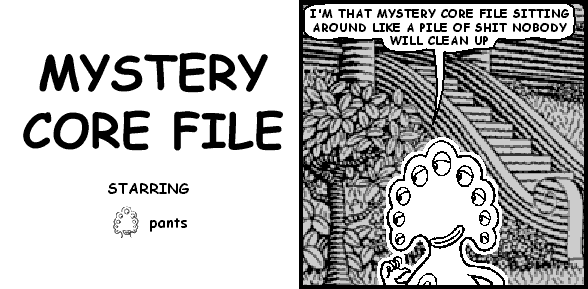 mystery core file