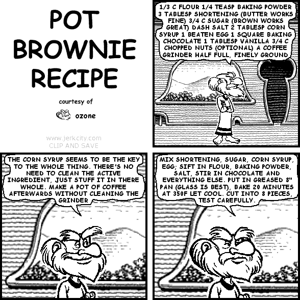 pot brownie recipe