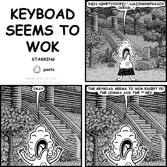 keyboad seems to wok