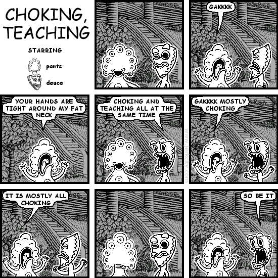 choking, teaching