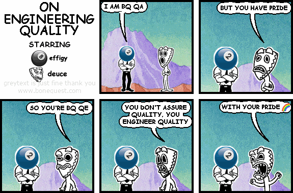 on engineering quality