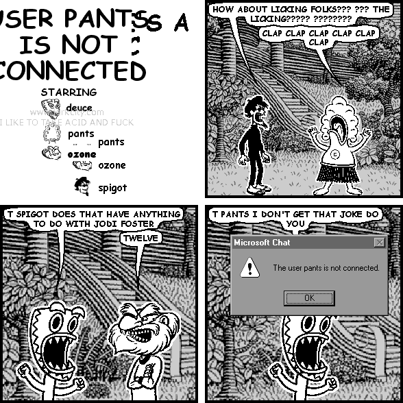 user pants is not connected