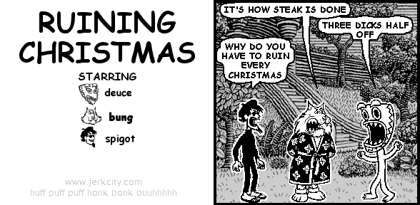ruining christmas