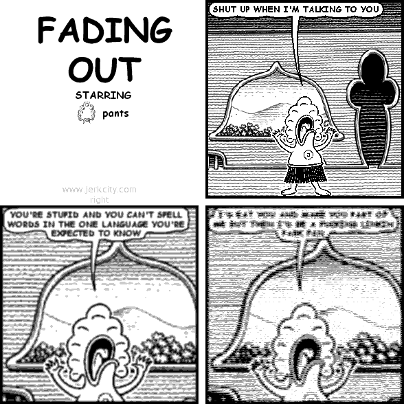 fading out