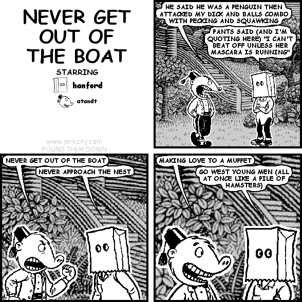 never get out of the boat