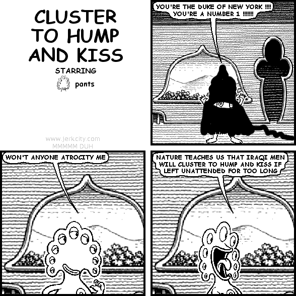 cluster to hump and kiss