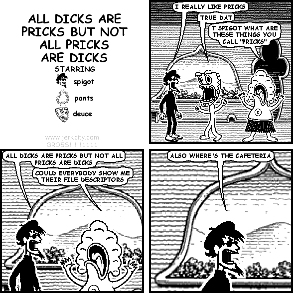 all dicks are pricks but not all pricks are dicks