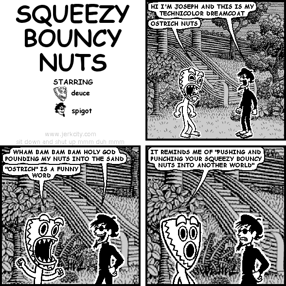 squeezy bouncy nuts