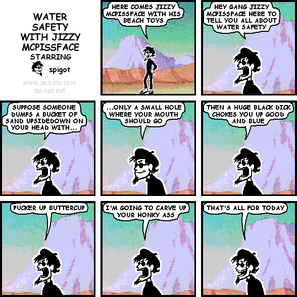 water safety with jizzy mcpissface