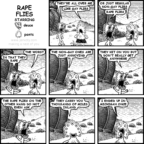 rape flies