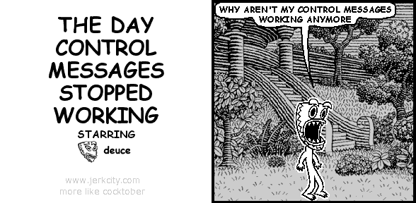 the day control messages stopped working