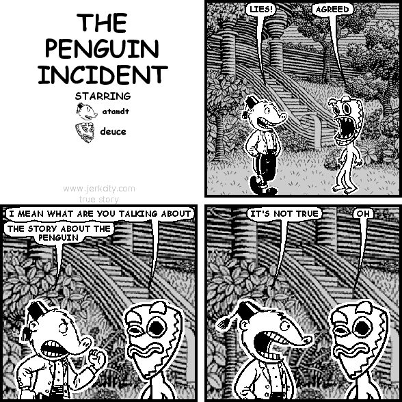 the penguin incident