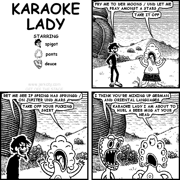 karaoke lady