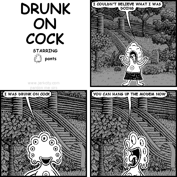 drunk on cock