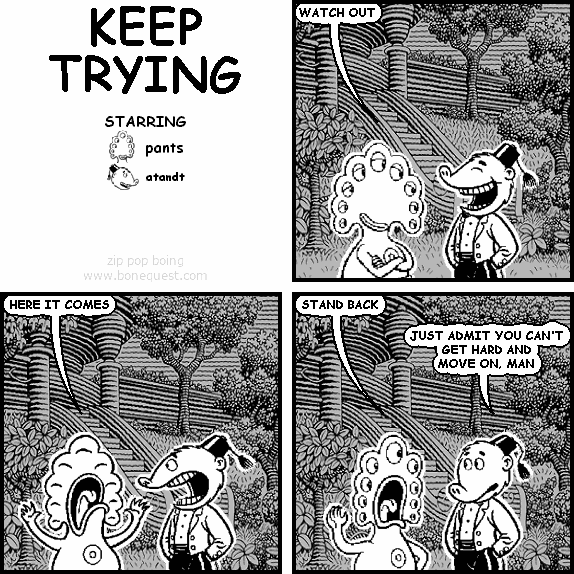 keep trying