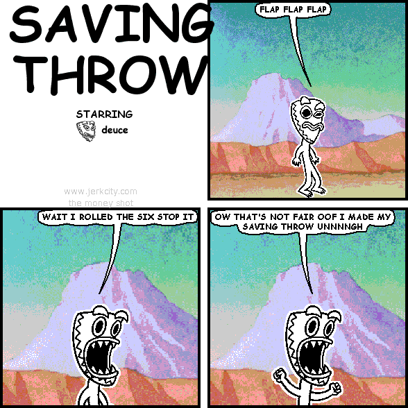 the saving throw rapist