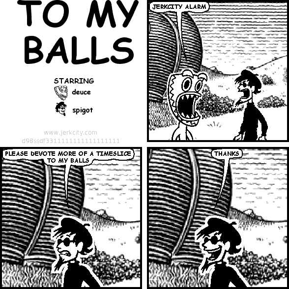 to my balls