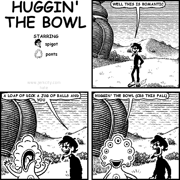 huggin' the bowl