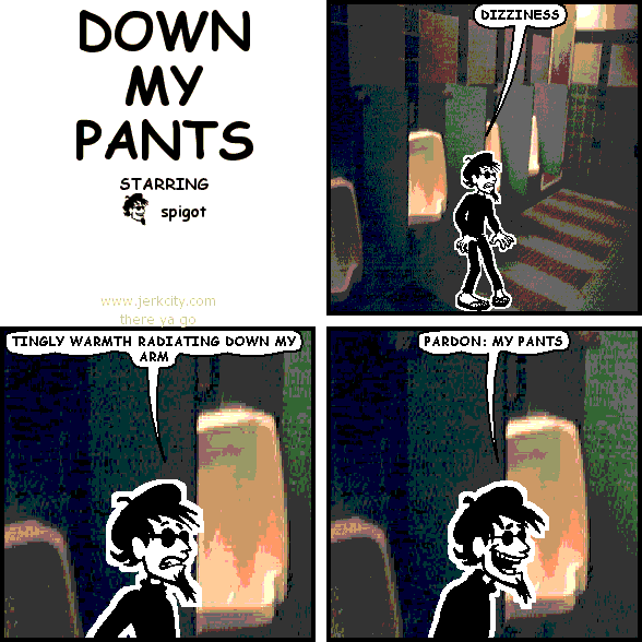 down my pants