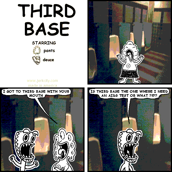 third base