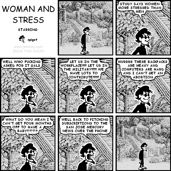 woman and stress