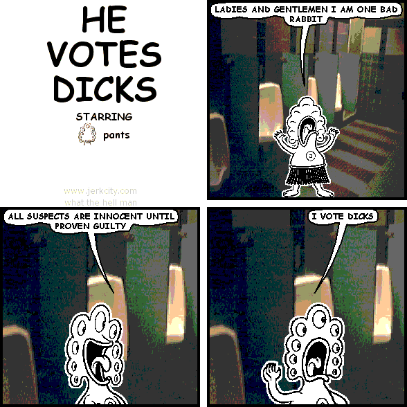he votes dicks