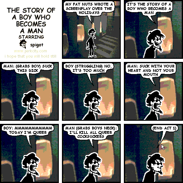 the story of a boy who becomes a man