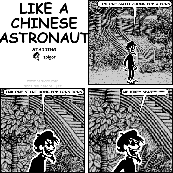 like a chinese astronaut