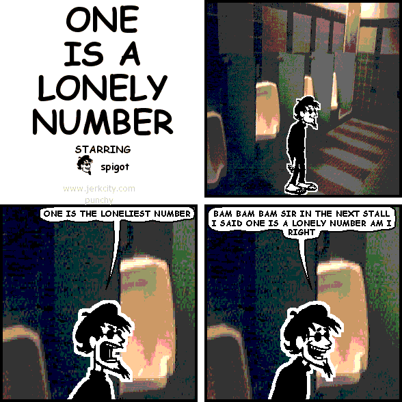 one is a lonely number