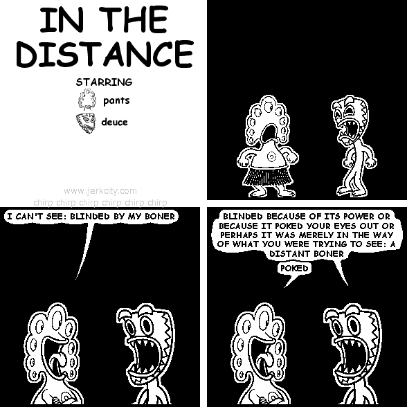 in the distance