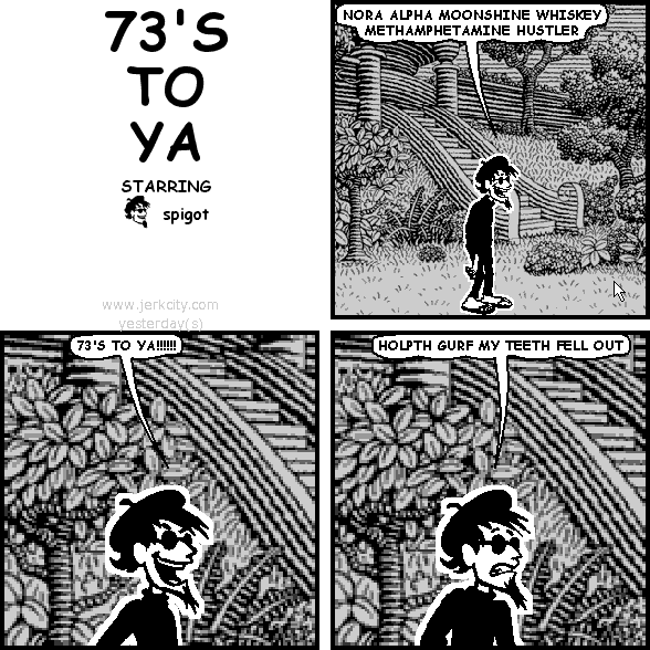 73's to ya