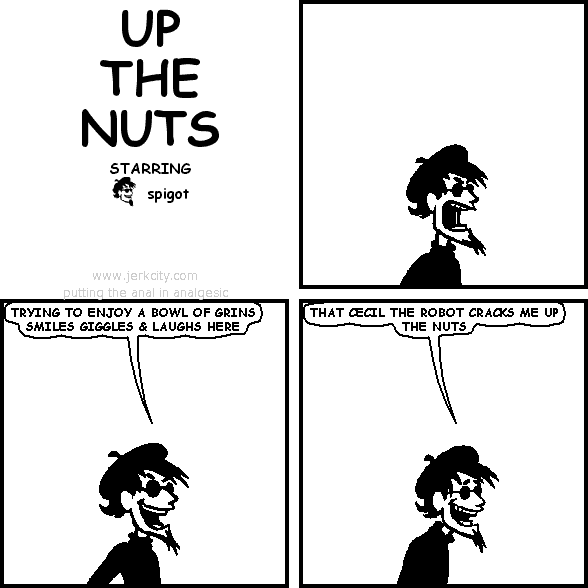 up the nuts