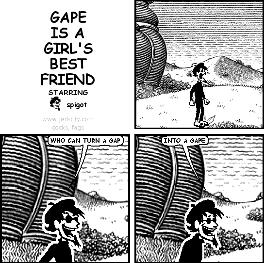 gape is a girl's best friend