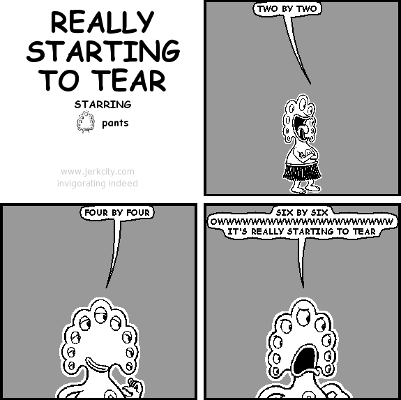 really starting to tear