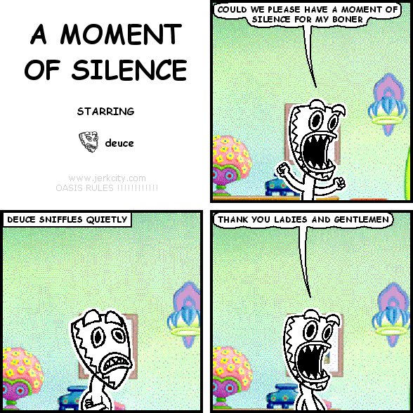 a moment of silence
