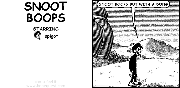 spigot: snoot boops but with a dong