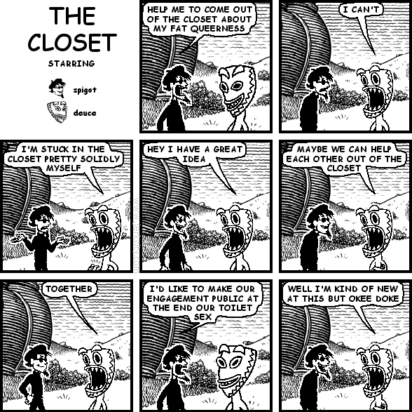 the closet