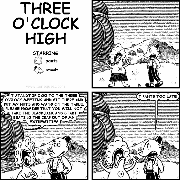 three o'clock high