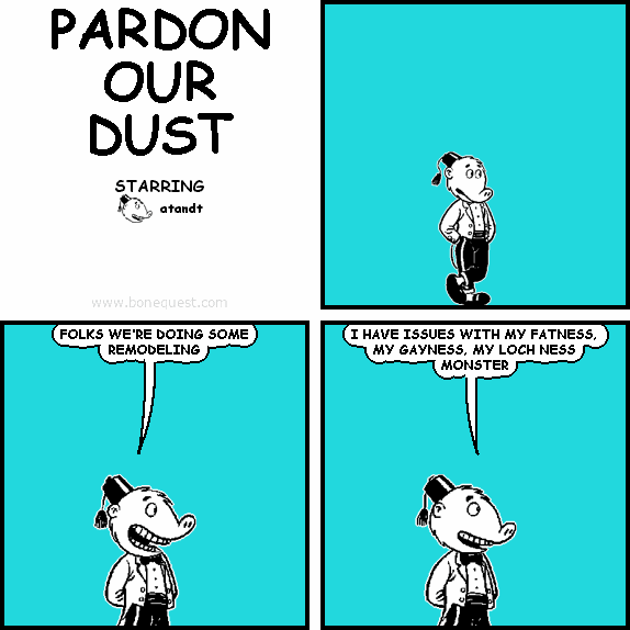 pardon our dust