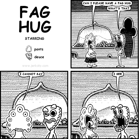 fag hug