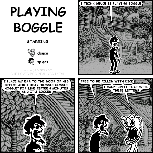playing boggle