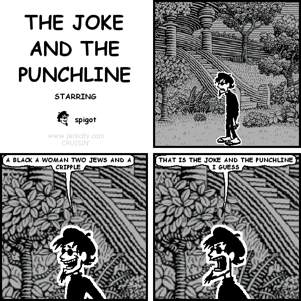 the joke and the punchline